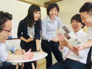 トナックブーケ　オフィス　メンバー　打合せ